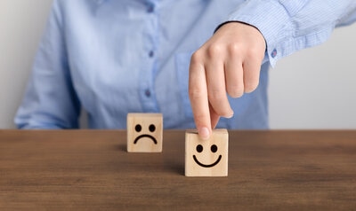 positive customer experience, good review concept